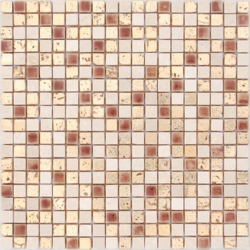 Мозаика Antichita Classica 12 310х310х8 бежевая CARAMELLE - uralkafel.ru - Уфа