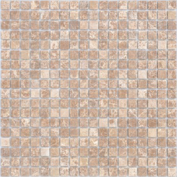 Каменная мозаика Emperador Light MAT 305х305х4 бежевая матовая CARAMELLE - uralkafel.ru - Уфа