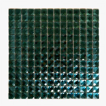 Мозаика F2X11 из страз 304х304х4 зеленая Keramograd - uralkafel.ru - Уфа