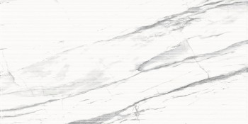 Керамогранит Lasa GT120603903MCR2 600х1200 белый карвинг рельефный Global Tile - uralkafel.ru - Уфа