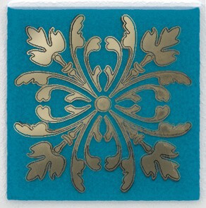 Вставка Клемансо бирюзовая HGD/D252/5246 49х49 Керама Марацци - uralkafel.ru - Уфа