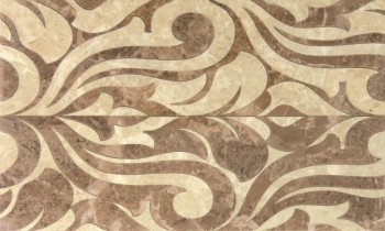 Декор настенный керамический Saloni (Салони) brown decor 01 300х500 Gracia Ceramica - uralkafel.ru - Уфа