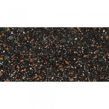Terrazzo Black Matt 800х1600 матовый ENIND3214MT80160 керамогранит Ennface - uralkafel.ru - Уфа
