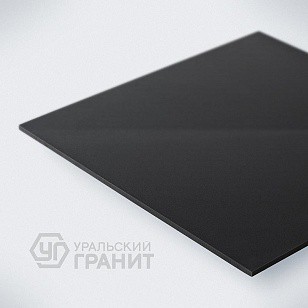 Керамогранит моноколор UF019A насыщенно-черный ANTI-SLIP (Антискользящий) 600х600 "Уральский гранит" - uralkafel.ru - Уфа