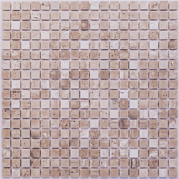 Мозаика каменная Florence (POL) 305х305 бежевая Bonaparte mosaic - uralkafel.ru - Уфа