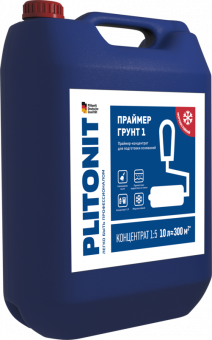 Грунтовка Плитонит Грунт 1 (праймер-концентрат 1:5) 10л - uralkafel.ru - Уфа