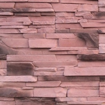 Искусственный декоративный камень Миди микс бордовый (500x100, 300x100, 200x100) Артштайн - uralkafel.ru - Уфа