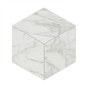 Керамогранитная плитка мозаика Alba AB 01 Cube 25х29 неполированная Estima - uralkafel.ru - Уфа