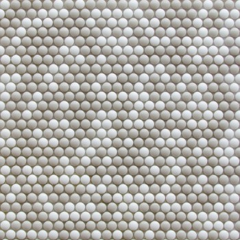 Мозаика стеклянная Pixel cream 325х318 бежевая Bonaparte mosaic - uralkafel.ru - Уфа