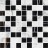 Мозаика Marble Trend Carrara / Nero Dorato K-1000(1004)/MR(LR)/m01 300х300 Kerranova