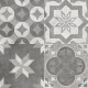 Керамогранит Art (Арт) AR 01 Patchwork серый матовый 405х405 Estima - uralkafel.ru - Уфа