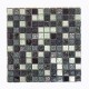 Мозаика BXKGS005 на сетке камень и стекло 300х300х8 светло-зеленая Keramograd - uralkafel.ru - Уфа
