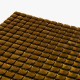 Мозаика F15x3 из страз 300х300х4 бронзовая Keramograd - uralkafel.ru - Уфа
