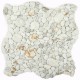 Мозаика под гальку Point Beige 305х306 бежевая Bonaparte mosaic - uralkafel.ru - Уфа
